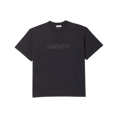 Sandro Мужские черные рубашки T