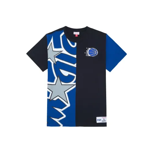 MITCHELL NESS T-Shirt Унисекс Черный Синий