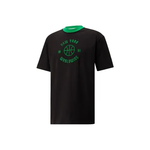 PUMA x Rhuigi Черная унисекс футболка