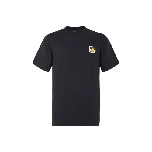 Nike Комплект с короткими рукавами T-рубашка Мужская Черная