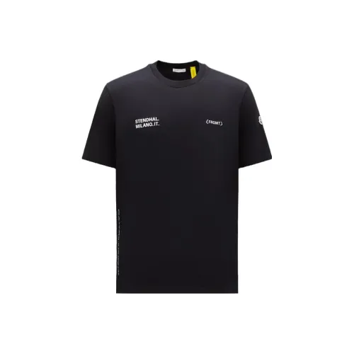 Moncler x FRGMT Co Branded SS23 Черный Унисекс T Рубашки