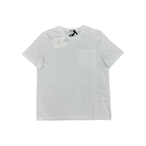 MONCLER Белая Мужская T-рубашка