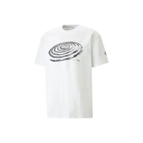 PUMA X P.A.M. Co Брендированная Версия Белая Унисекс Футболка