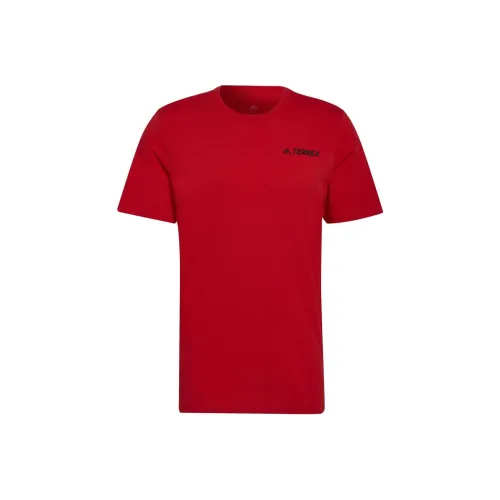 Adidas TX MOUN GFX Tee T-рубашка Мужская Красная
