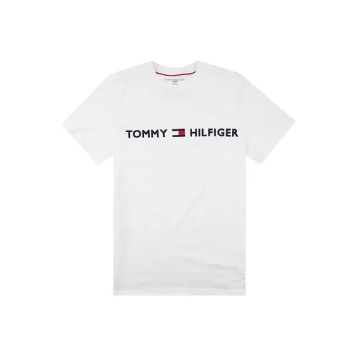 Tommy Hilfiger Белая Мужская T-рубашка