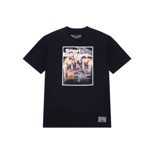 MITCHELL NESS x TIYUHUABAO LIANMINGKUAN Т-рубашка Унисекс Черная