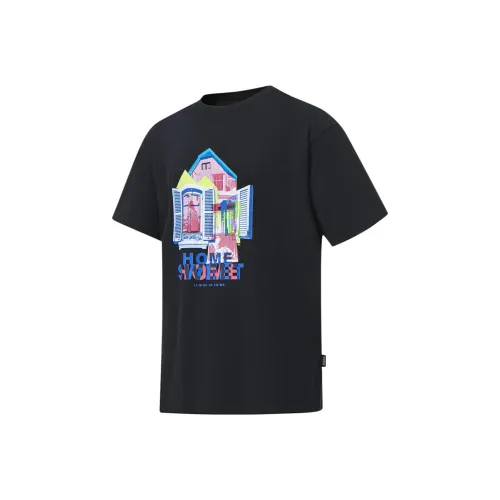 LINING Черная Унисекс Футболка