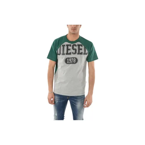 DIESEL Зеленые Мужские T-рубашки