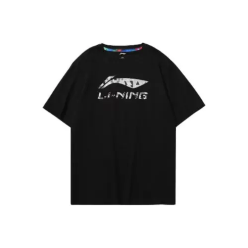 LINING Черная унисекс футболка