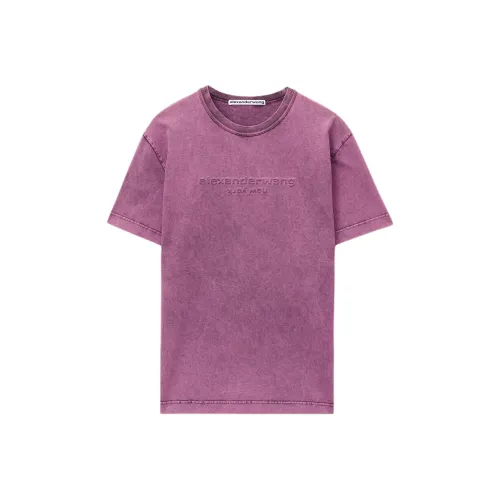 Alexander Wang SS24 T-Shirt Унисекс Розовый