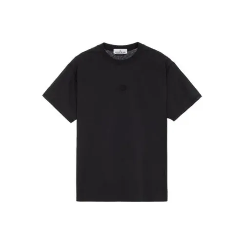 Stone Island Черные Мужские T-Рубашки