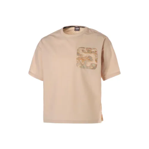 PUMA PTC Овсяный Мужской T-Рубашки