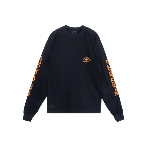 Chrome Hearts Мужские черные футболки