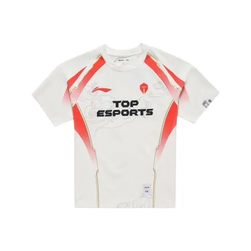 LINING Sports Life Collection T-Shirt Унисекс Айвори