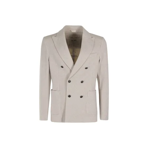 Circolo 1901 Бизнес-костюм Пальто Мужское Светло-Серое