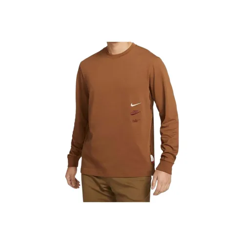Nike Коричневый Мужской T-Shirt