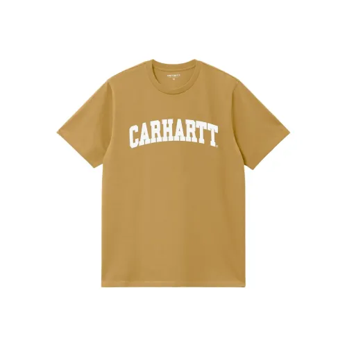 Carhartt WIP T-Shirt Мужской Темно-Желтый