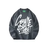 Серый, с длинным рукавом