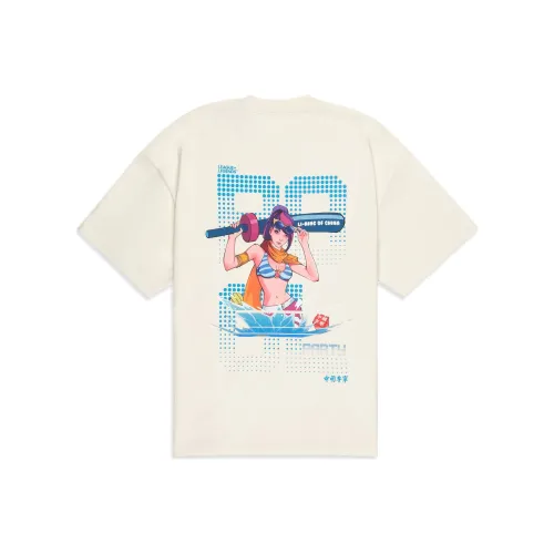 LINING Экрю Унисекс Футболка