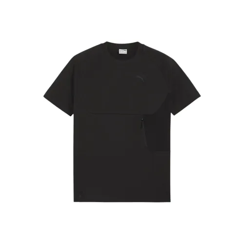 PUMA Tech Мужская рубашка POCKET TEE T черная