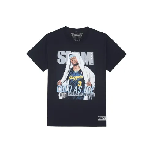 Mitchell Ness Черная Унисекс Футболка