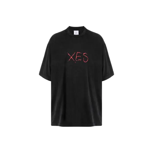 Vetements Черные Мужские T-Рубашки