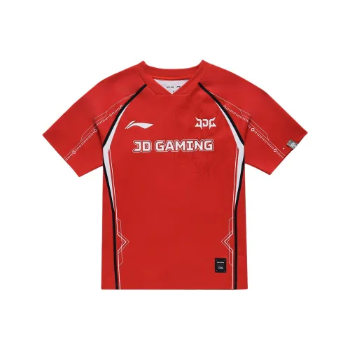 LINING Лавовый красный Унисекс Футболка