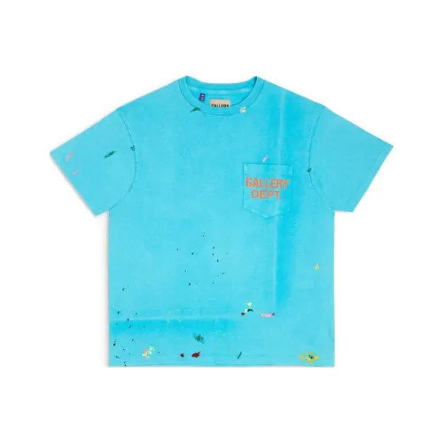 Gallery Dept. T-Shirt Унисекс Синий