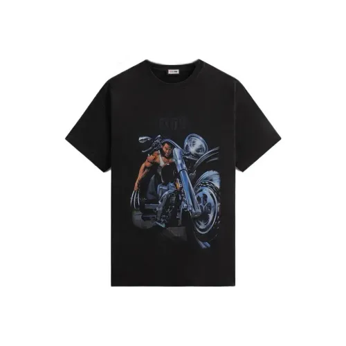 KITH X Marvel SS23 Co Брендированная Серия T Рубашка Унисекс Черная