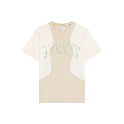 PUMA x MARKET T-Shirt Мужской Светлый Тауп