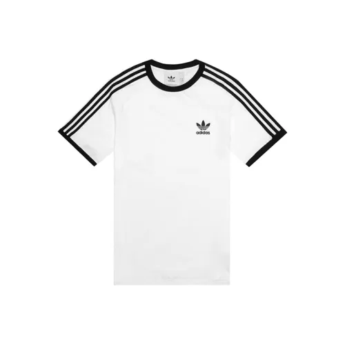 Adidas Originals T-Shirt Японская версия Мужская Белая