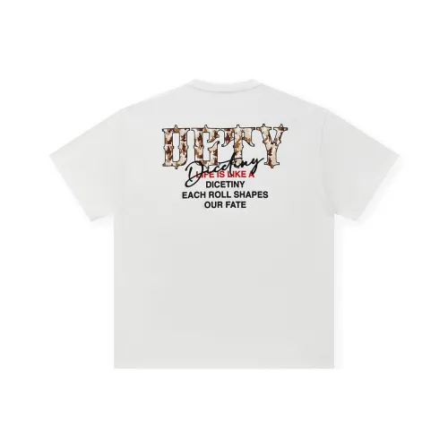 DICETINY Белая Унисекс Футболка