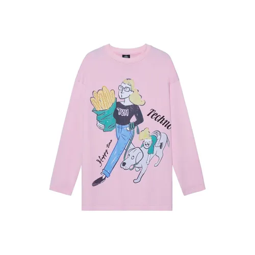 TCH Розовая унисекс футболка T