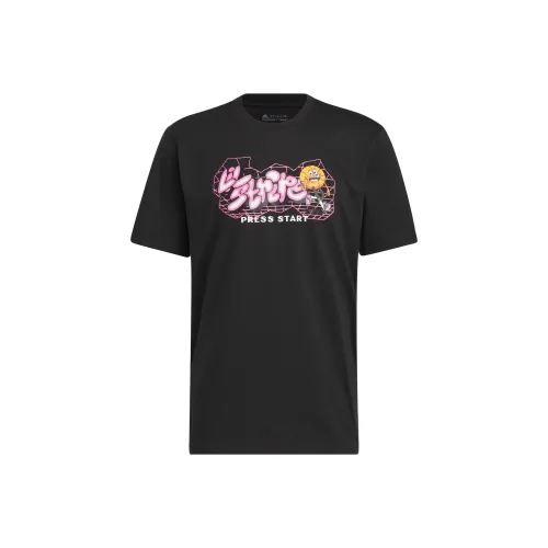 Adidas Мужские черные футболки