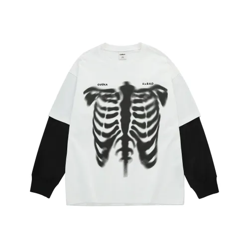 Guuka Белая Мужская T-Рубашка