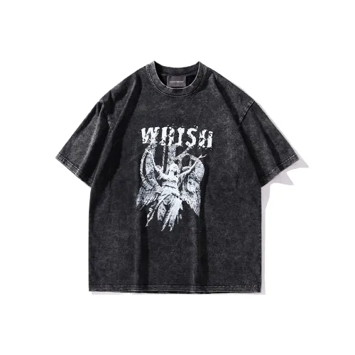 WHISTLEHUNTER Черная унисекс футболка