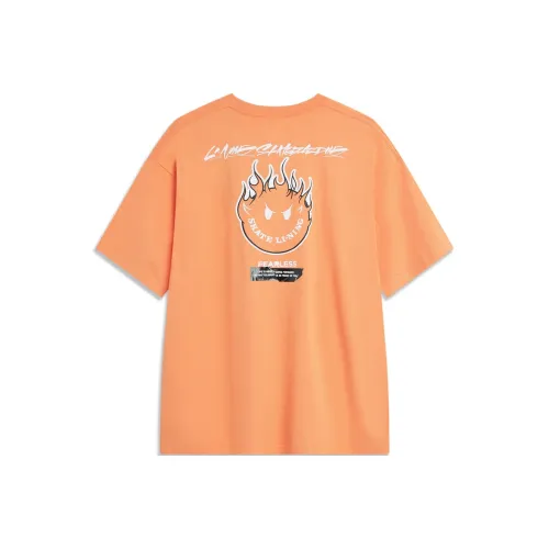 LINING Скейтборд T-Shirt Унисекс Сладкий Апельсин Pie