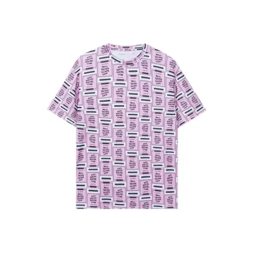 ANTI SOCIAL SOCIAL CLUB Розовая унисекс футболка