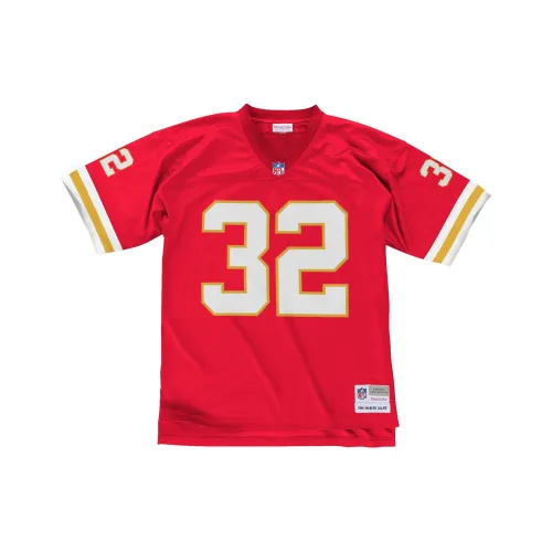 Mitchell Ness Red Men's T-Shirts Mitchell Ness Красные Мужские Футболки