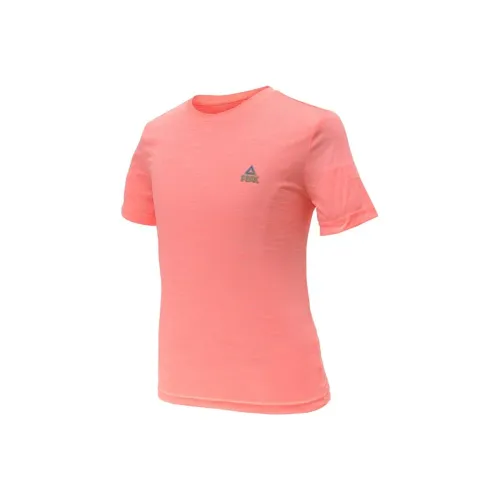 PEAK Running Collection Бег Т-Рубашка Мужская Неоново-Красная