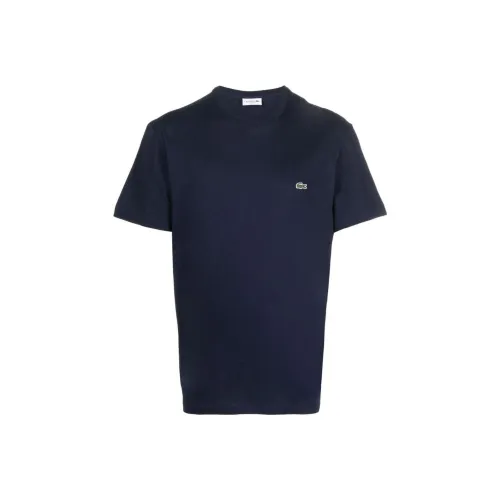 LACOSTE Collaboration Темно-синие Мужские T-рубашки