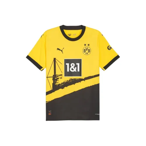 PUMA Borussia Dortmund Желтая Мужская Футболка