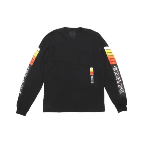 Chrome Hearts Мужские черные футболки