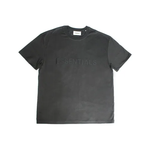 Fear Of God Essentials Черные Мужские T-Рубашки