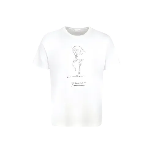 SAINT LAURENT T-рубашка мужская белая