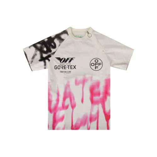 Off Белый Мужской T-Рубашки