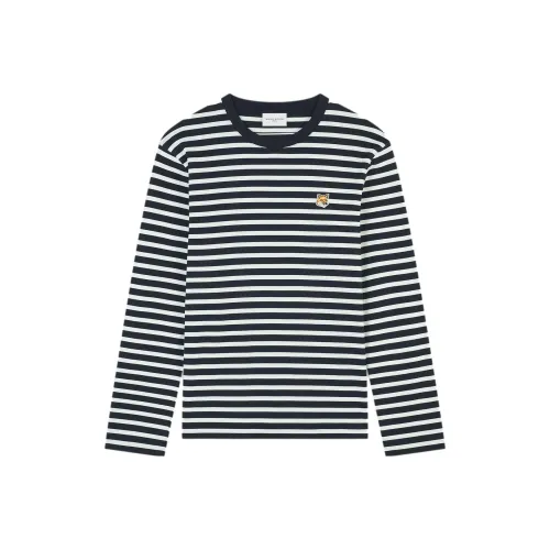 Maison Kitsune Мужская рубашка морского синего цвета