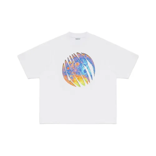 MARCELO BURLON Белый Мужской T-Рубашки