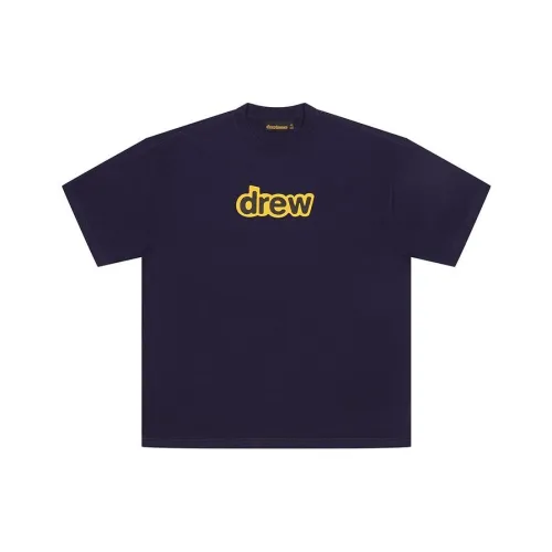 Drew House T-Shirt Унисекс Темно-Морской Синий