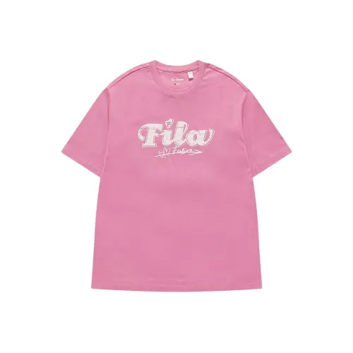 FILA FUSION Бегония Барби розовый Унисекс T Рубашки